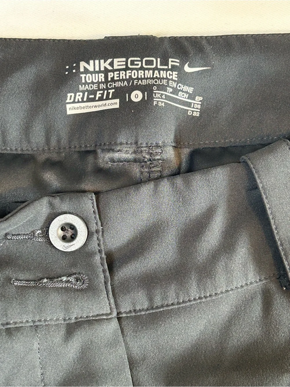 Nike Golf Dri-FIT skorts black athletic skirt Shorts size 6 women’s